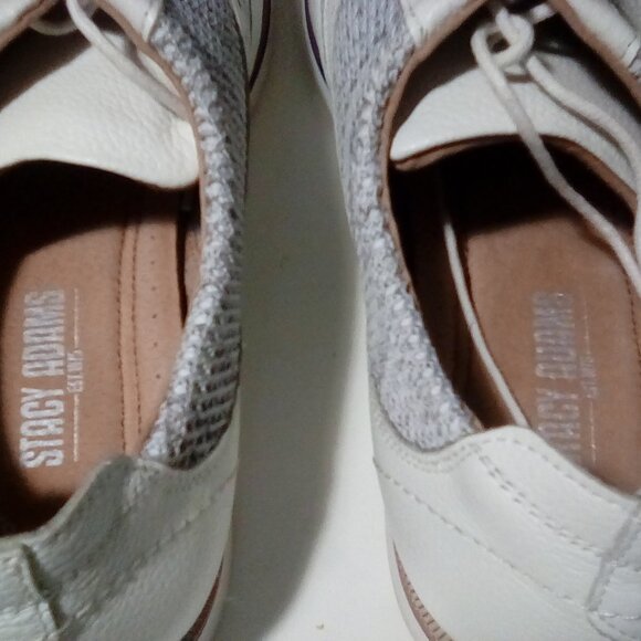 Stacy Adams White Wing tip Oxford main image 8